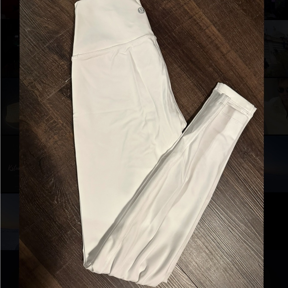 Lululemon White Leggings